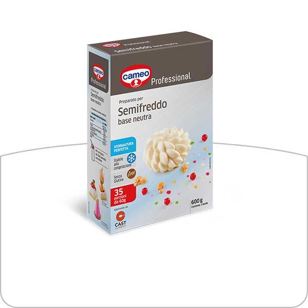 Cameo professional - preparato per semifretto base neutra