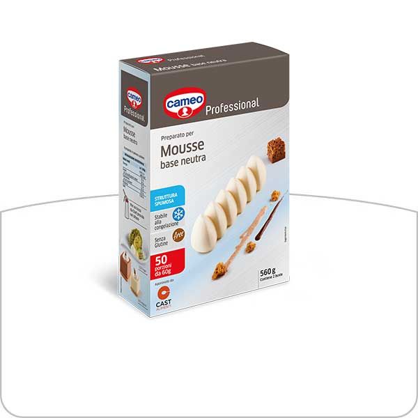 cameo professional: preparato per mousse base neutra