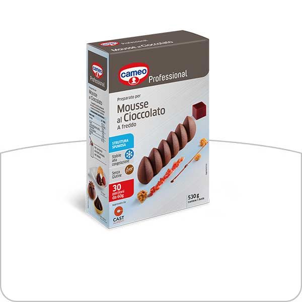cameo professional: preparato mousse al cioccolato